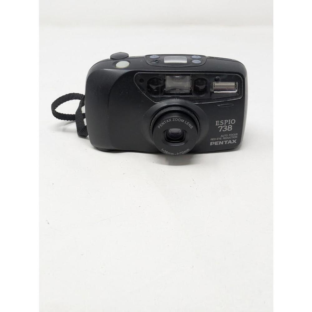 PENTAX ESPIO 738 35mm Film Compact Point and Shoot Camera 38-70mm Zoom TESTED
